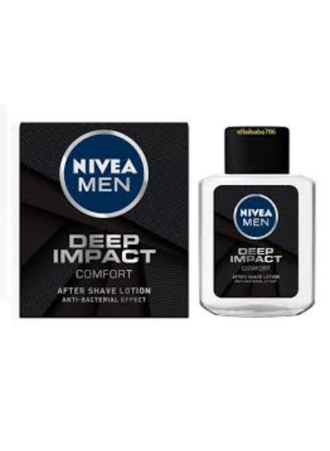 NIVEA MEN Shaving, Deep Impact Comfort After Shave Lotion, 100ml - Image 2